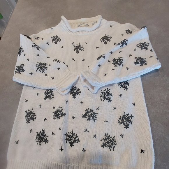 ❄️ RINO ROSSI Christmas Sweater Sz L - Picture 3 of 9